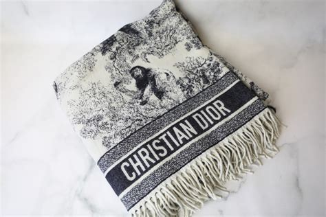 christian dior baby blanket